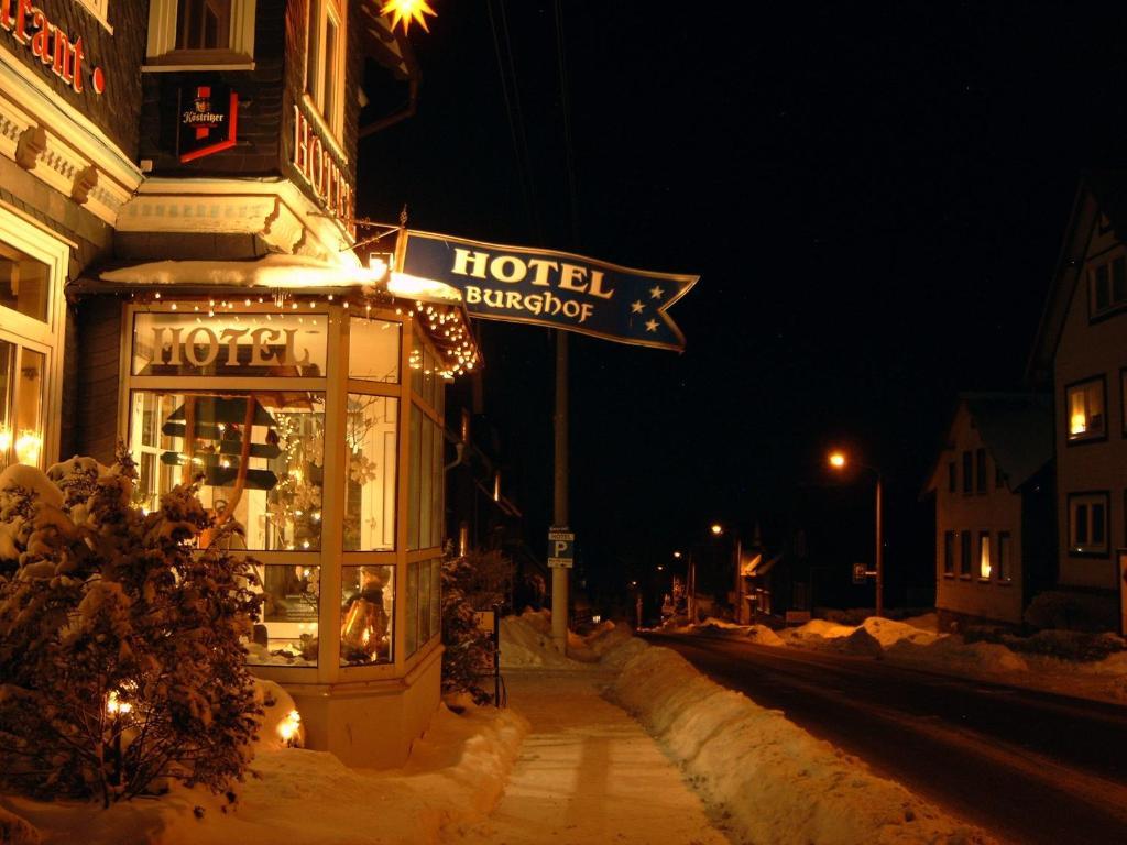 Hotel Burghof Schwarzatal Номер фото