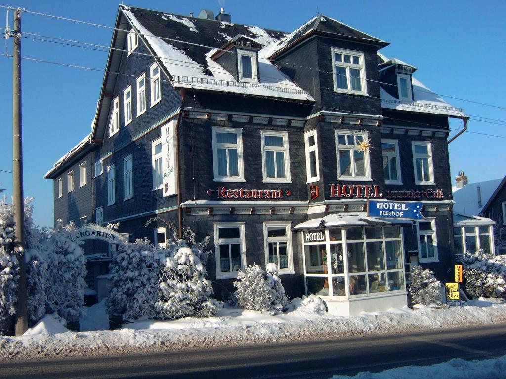 Hotel Burghof Schwarzatal Номер фото